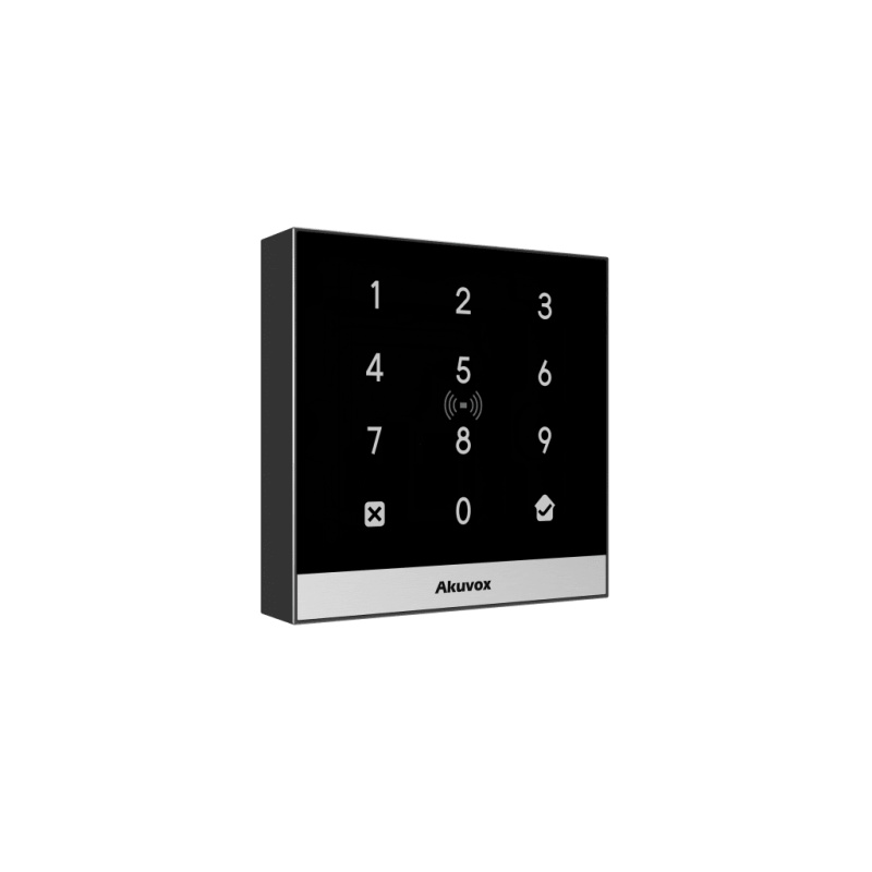 Teclado de Control de Acceso  Bracket de Instalación / Administración 100 en la Nube / Interfaz WEB / POE / Lector Prox 125 kHz / MIFARE 1356MHz / NFC / APP Smart Plus / Control de 1 Puerta / PIN Para Visitas / IP65 image 2