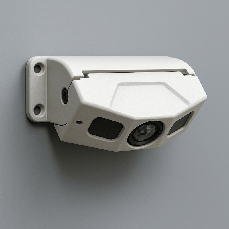 Cámara AHD para Punto Ciego Vehicular CA46 / Resolución 2MP 1080p  30fps / Lente 18mm 160 HFOV / 4 LEDs Infrarrojos / Diseño Magnético sin Perforación / IP67 / Alimentación PON DC12V / Detección de 
