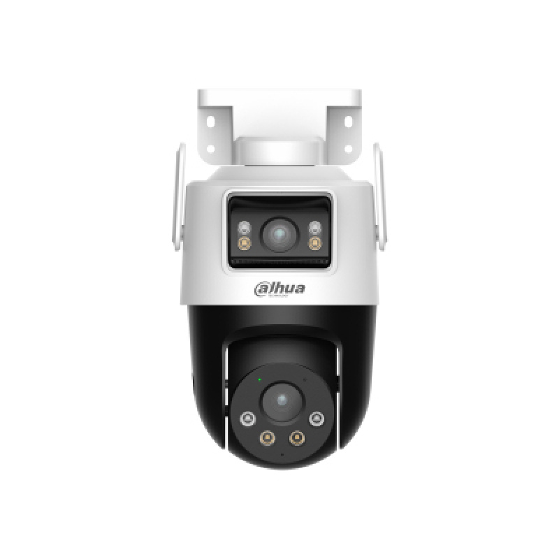 Dahua DH-IPC-WPT1539DD-SW-5E2-PV - Cámara IP Dual de exterior con 2 lentes de 5MP cada uno (fijo y PT), visión nocturna de 50m, audio bidireccional con micrófono y altavoz integrados, deteccion de Humano y Vehúculo con IA, Autotracking, IP66,. #LoNuevo image 4