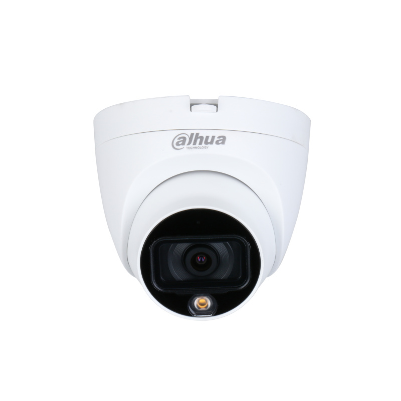 DAHUA DH-HAC-HDW1209TLQN-A-LED-0280B-S3 -Cámara Domo Full Color de 2 MP con lente de 2.8mm y ángulo de 103° Micrófono integrado, iluminación de 20m, tecnología Starlight y DWDR. Resistente con IP67, visión clara en baja luz#MCI1Q125 #M1