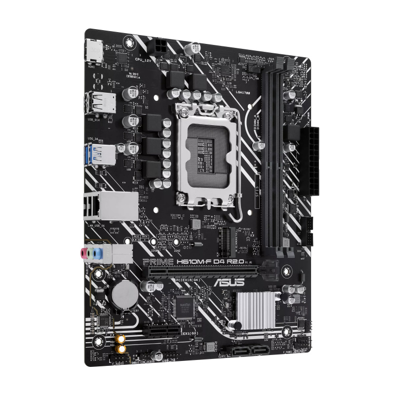 Tarjeta madre Asus PRIME H610M-F D4 R2.0 socket 1700 12/13/14a Gen 2xDDR4 HDMI image 2