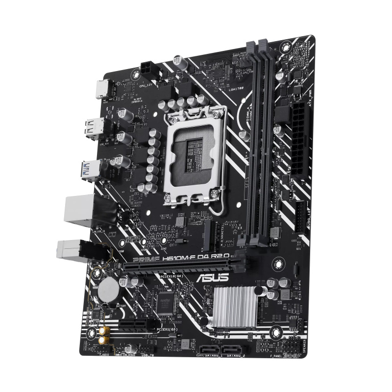 Tarjeta madre Asus PRIME H610M-F D4 R2.0 socket 1700 12/13/14a Gen 2xDDR4 HDMI image 4