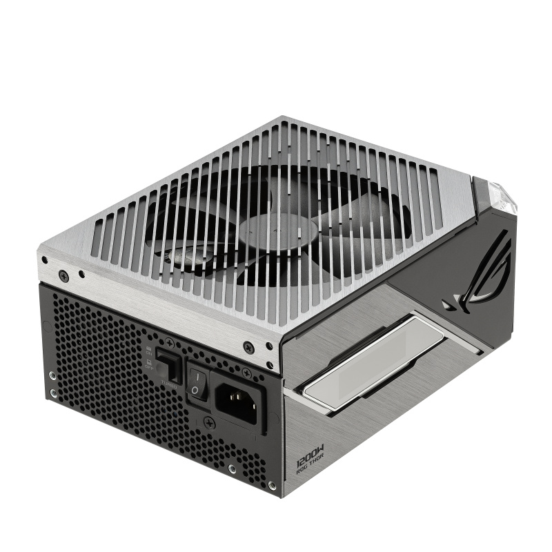 FUENTE DE PODER ASUS (ROG-THOR-1200P3-GAMING) 1200W, 80 PLUS PLATINO, ARGB, PANTALLA OLED image 3