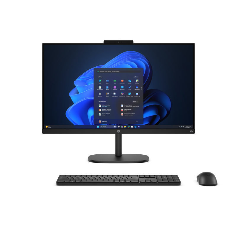 HP ProStudio 2 All-in-One G2a 24 Desktop AI PC,23.8" FHD LED UWVA 350N Anti-Glare Low Blue Light 100Hz (1920 x 1080, 1.78 (16:9)),AMD Ryzen AI 445 (2.00 GHz, up to 4.60 GHz, 6 cores / 12 threads) with AMD Radeon™ 840M and AMD Ryzen™ AI (up to 50 TOPS),512GB M.2 PCIe NVMe 2280 Value Unknown SSD,16GB 5600MT/s DDR5 (1X16GB) SODIMM,,MediaTek Wi-Fi 6 Terra (2x2) and Bluetooth® 5.4 Wireless Technology,No WWAN module,No Discrete Graphics,,1/1/1,ENERGY STAR Certified Label, FLAG McAfee LiveSafe SEC 12M PHTM HP, FLAG EPEAT