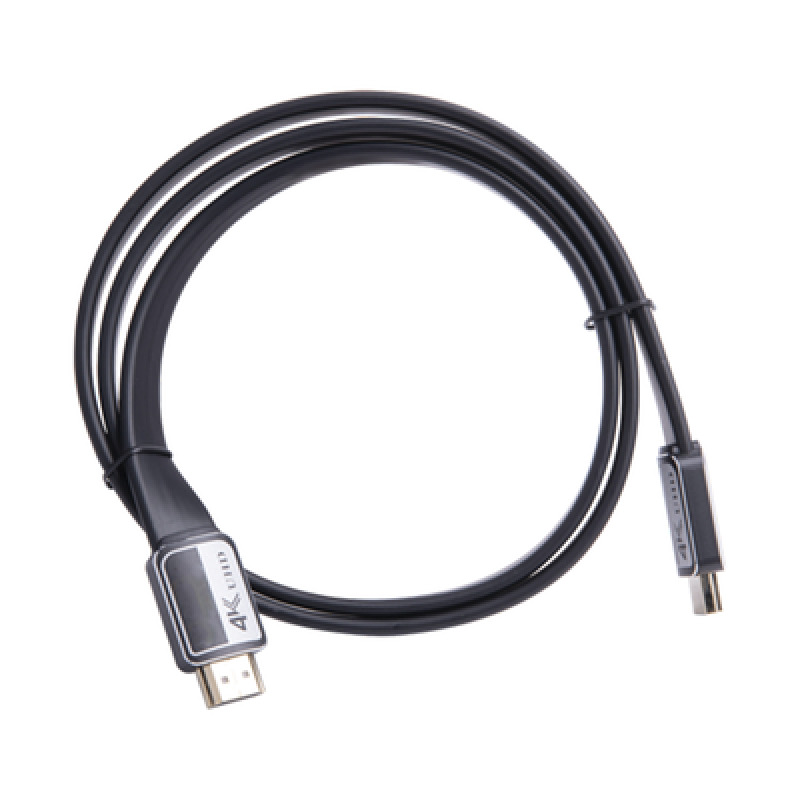 Cable HDMI de 3m | Alta Definición | Longitud | Version 20 | Alta velocidad 18Gbps | 4K60Hz | Conectores Chapados en Oro | Tipo Redondo
