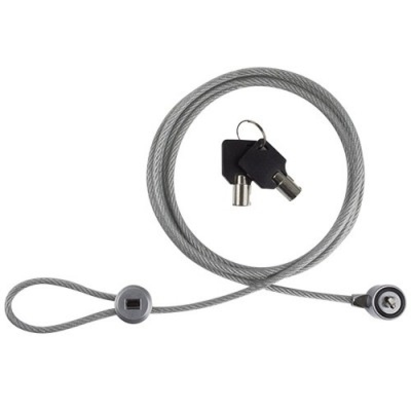 CANDADO UNIVERSAL CON LLAVE PARA LAPTOP PERFECT CHOICE GRIS