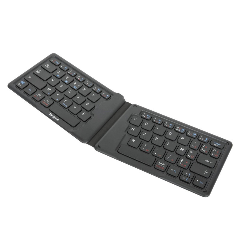 TECLADO ERGONOMICO TARGUS AKF003ES PLEGABLE BLUETOOTH NEGRO