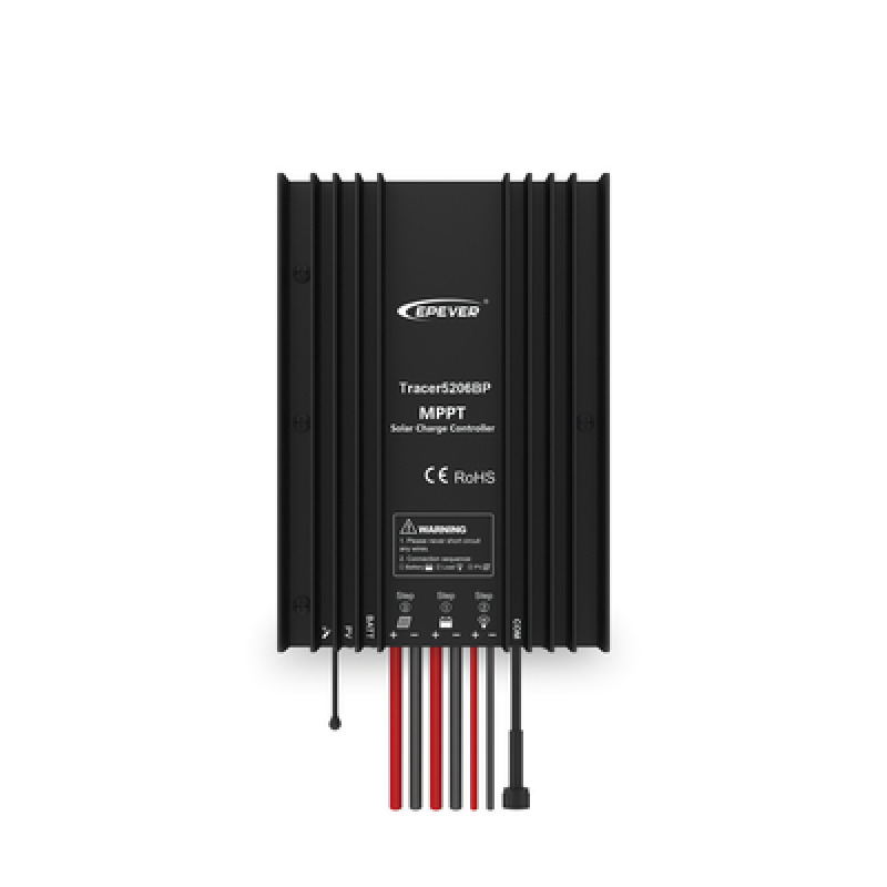 Controlador Solar MPPT 20A 12/24V Máximo Voltaje de Circuito Abierto Voc 100Vcc Configurable para Baterías de Litio