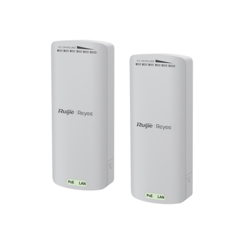 Kit Enlace Inalámbrico de 500 m Preconfigurado  Ajuste Automático de Potencia / Hasta 300 Mbps / Doble Puerto LAN