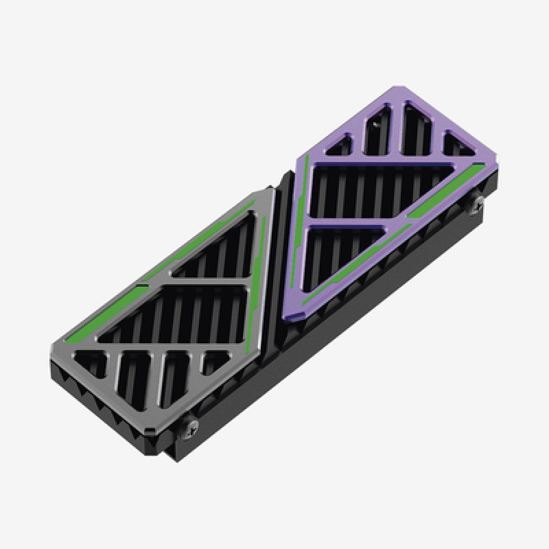 Disipador de Calor para SSD M2 / Aleación de Aluminio / Fácil de Instalar / Compatible con Computadoras de Escritorio y PS5