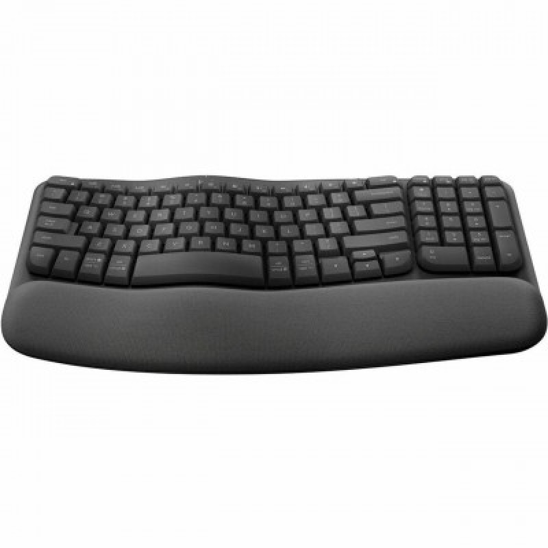 TECLADO LOGITECH WAVE KYES GRAFITO INALAMBRICO ERGONOMICO EASY-SWITCH BLUETOOTH LOGI BOLT