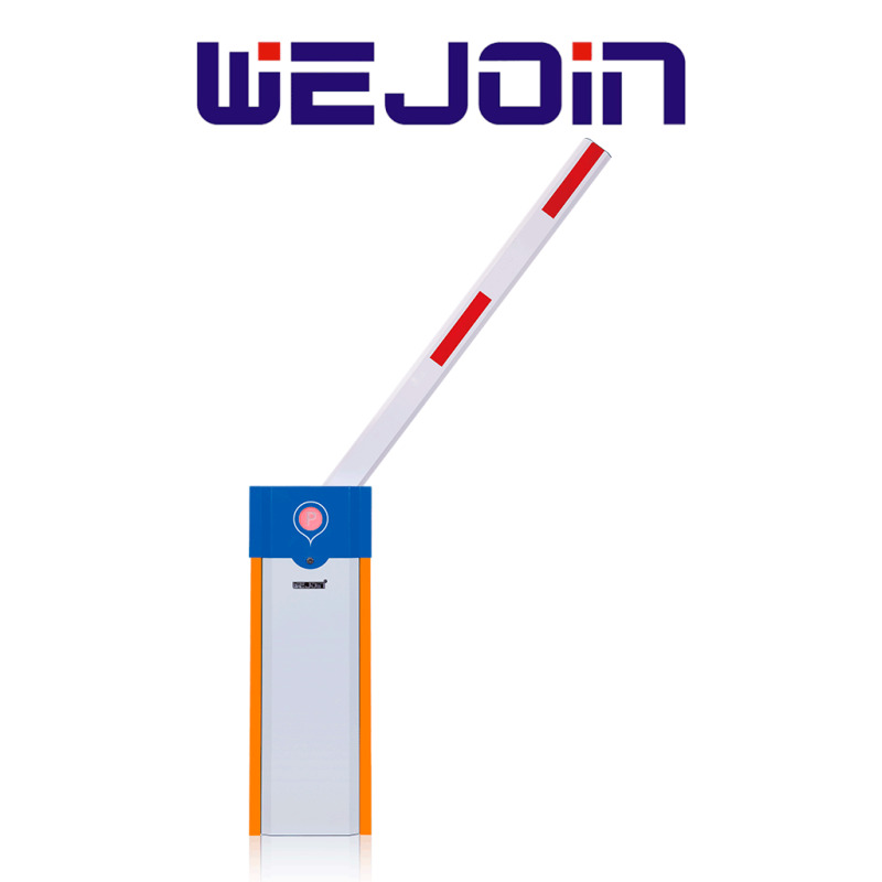 WEJOIN WJCB101VFIL34 - Barrera Vehicular Izquierda Alto Flujo / Motor 24VDC / Brazo Octagonal de 4.5 metros / Velocidad de 3 segundos / Dirección ajustable