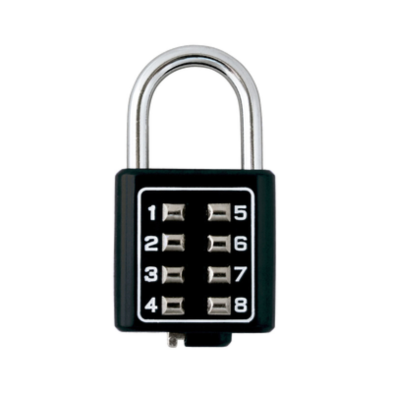 Candado Digital de Combinación M35 / No Requiere Llave / Combinación única integrada por 4 dígitos / Color Negro image 3