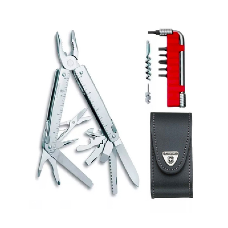 Navaja Victorinox Multiherramienta SwissTool X Plus con 37 Funciones Incluye Funda de Piel image 2
