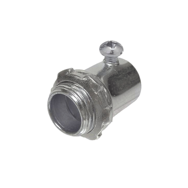 Conector de 1/2 13 mm para Pared Delgada con Tornillo