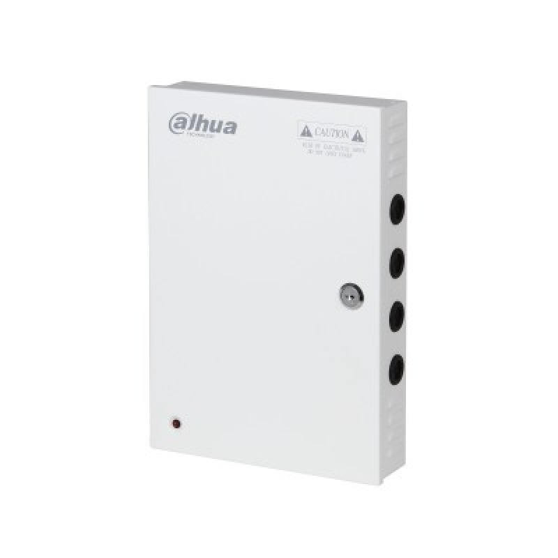 DAHUA DH-PFM343-19CH - Fuente de Poder de 12 Vcc 20 Ampers/ Con Distribuidor para 19  Camaras/  Fusibles Intercambiables/ Voltaje de Entrada de 90 a 264 Vac/ Gabinete Metalico con Cerradura/ Protección contra Descargas/ image 3
