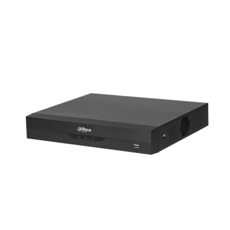 DAHUA XVR5104HS-I3 - DVR de 4 Canales 5 Megapixeles Lite/ WizSense/ IA/ H.265+/ +2 Canales IP/ Hasta 6 Canales IP/ 1 Ch de Reconocimiento Facial/ 1 Ch Protección Perimetral/ SDM Plus/ Codificación IA/ Funciones IoT & POS/  1 SATA/ #LoNuevo