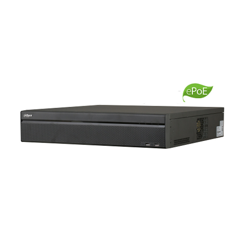 DAHUA NVR5208-8P-4KS2E - NVR 8 Canales IP 4K / H265+ / Rendimiento 320  Mbps / 8 Puertos tecnologia E PoE hasta 800M /  PoE / ANPR /  HDMI / PoS / 2 SATA / P2P / DEWARPING/ 