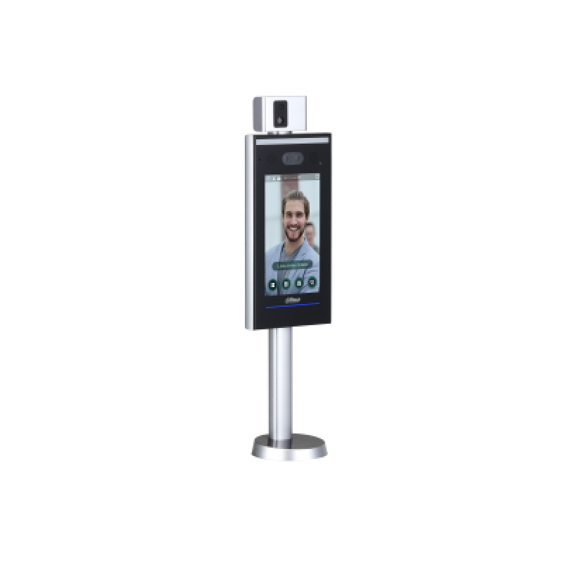 DAHUA DHI-ASI7223X-A-V1-T1 - Control de Acceso con Reconocimiento Facial  y Medición de Temperatura/ Pantalla touch de 7 Pulgadas/ Soporta 100,000 Usuarios, 100,000 Rostros, 100,000 Tarjetas, 300,000 Registros/ Montaje en Torniquete/ #LoNuevo image 4