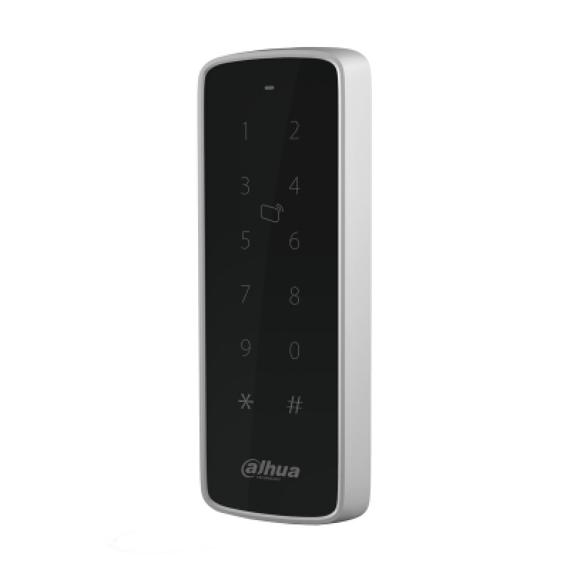 DAHUA DHI-ASR2101A-D - Lectora de Tarjetas IC con Teclado para Panel de Control de Acceso/ Uso Exterior/ Soporta Comunicación Wiegand y RS-485/ Modos de desbloqueo: Tarjeta y Codigo/ Alarma Anti-manipulación/ IP66/ Zumbador e Indicador de Aviso/ #LoNuevo  image 3