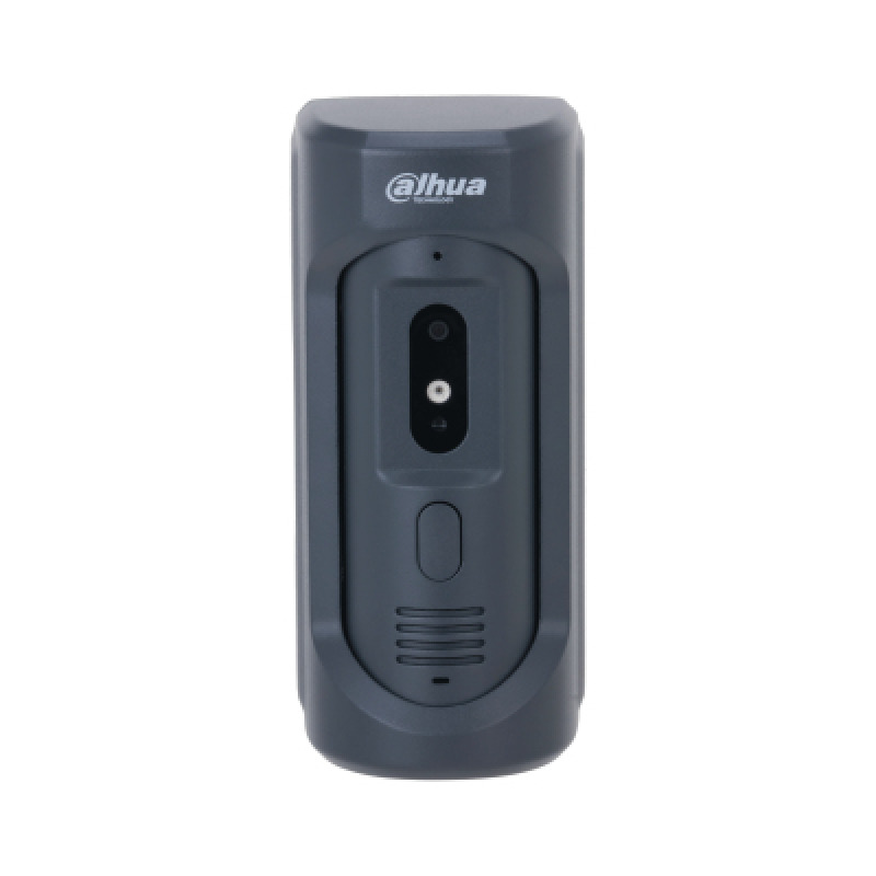 DAHUA DHI-VTO2101E-P-S2 - Frente de Calle para Videoportero IP/ Antivandalico IK10/ Funcion Independiente/ Metalico/ IP65/ Camara de 2 Megapixeles/ Soporta Mensajes de Video y Audio/ PoE 802.3 af/ Apertura de Puerta/ #LoNuevo