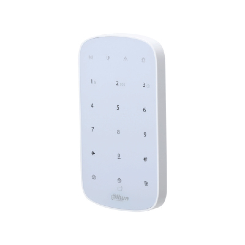 DAHUA DHI-ARK30T-W2 - Teclado Inalámbrico Interior Touch para Armado y Desarmado / Soporta hasta 32 usuarios con Pin o Tarjetas Mifare / Indicadores Led de Status del Hub / Alarma de Batería Baja /  #LoNuevo #AlarmasDahua image 4