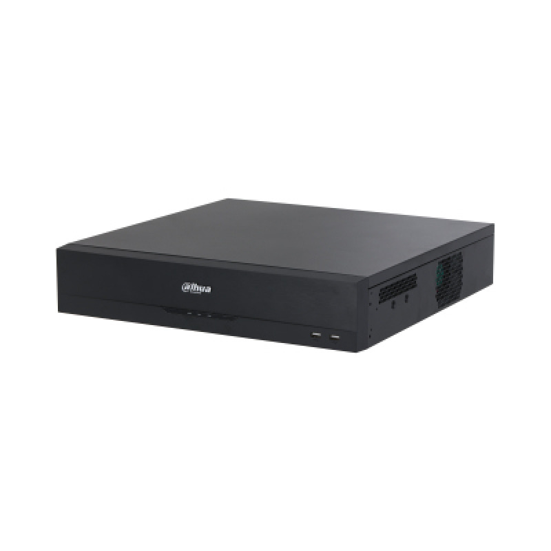 DAHUA DHI-NVR5832-16P-EI  NVR de 32 Canales IP/ 16 Puertos Poe/ Detección y Reconocimiento Facial/ SMD/ Protección Perimetral/ 8 Bahías para Discos Duros/Admite Raid0/1/5/6/10/ 384 Mbps