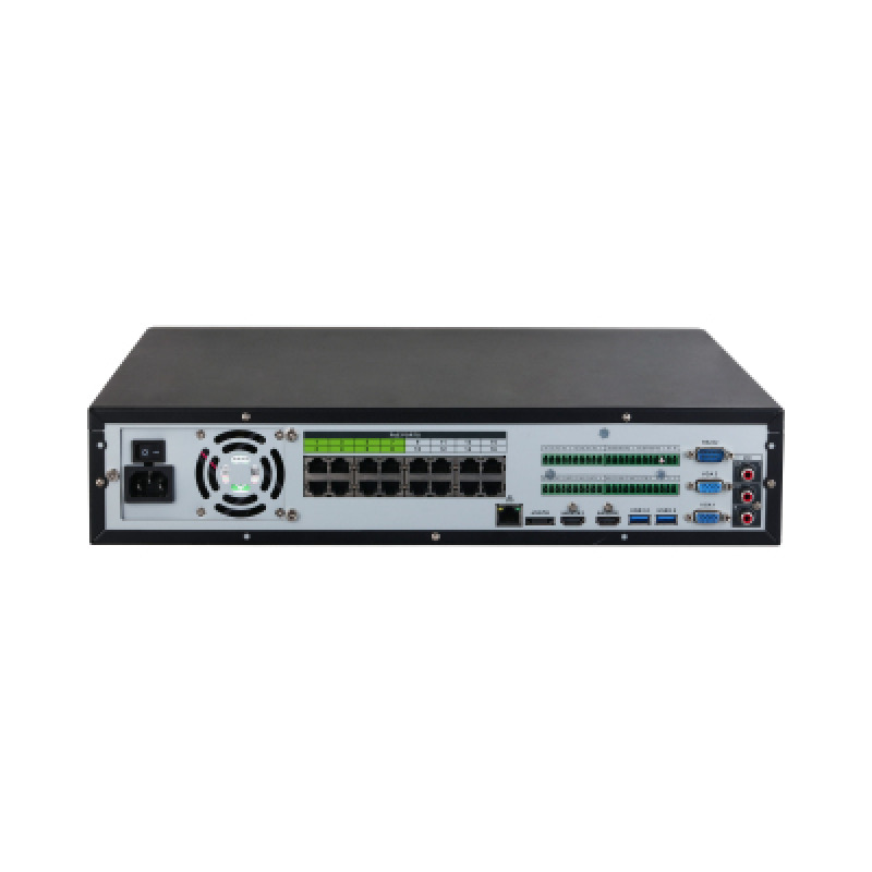 DAHUA DHI-NVR5832-16P-EI  NVR de 32 Canales IP/ 16 Puertos Poe/ Detección y Reconocimiento Facial/ SMD/ Protección Perimetral/ 8 Bahías para Discos Duros/Admite Raid0/1/5/6/10/ 384 Mbps image 4