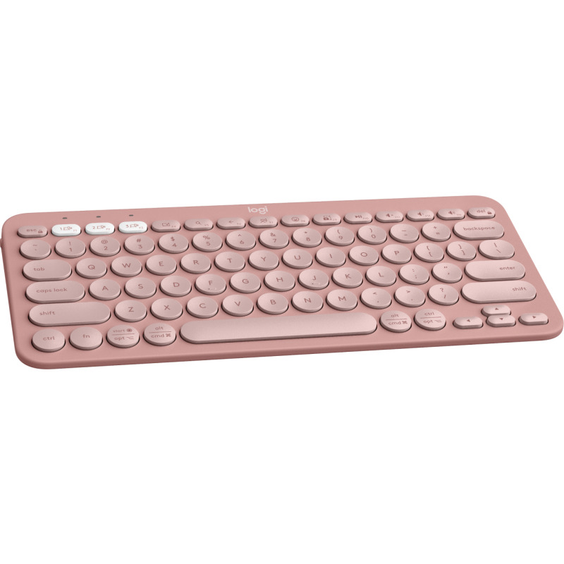 TECLADO LOGITECH PEBBLE KEYS 2 K380S ROSA INALAMBRICO EASY-SWITCH BLUETOOTH LOGI BOLT NO INCLUIDO. (ESPAÑOL) image 4