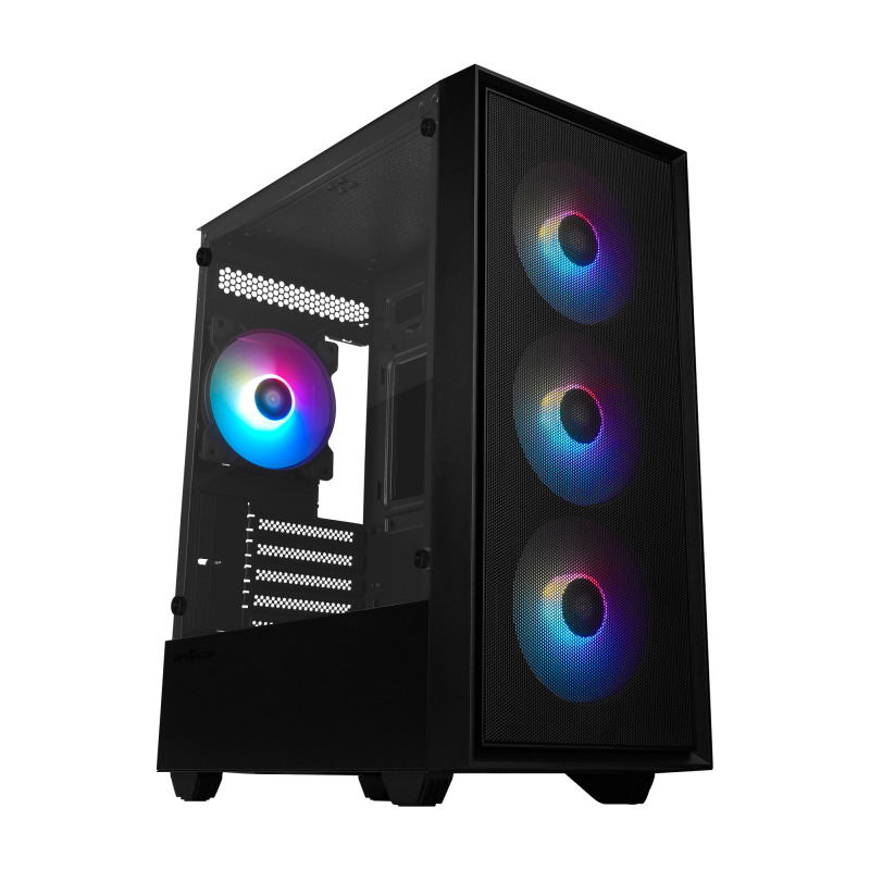 Game Factor CSG503 gabinete de computadora Negro