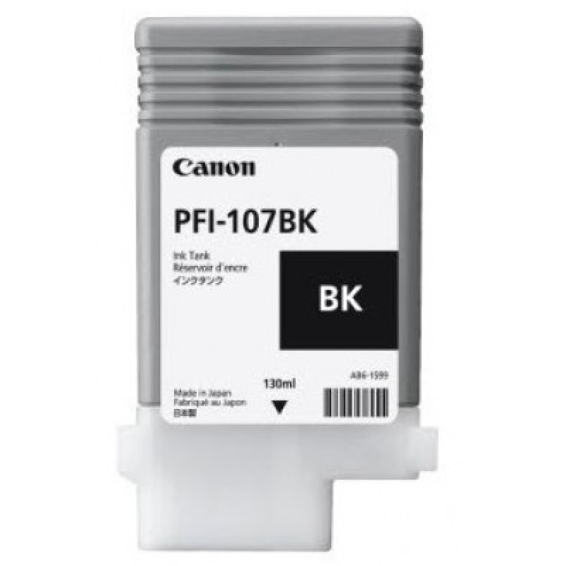 TANQUE DE TINTA CANON PFI-107 BK NEGRO,COMPATIBLE PRO-2000,PRO-4000,PR0-6000,PRO-4000S,PRO-6000S,PRO-2100,PRO-4100,PR0-6100,PRO-4100S,PRO-6100S,CAPACIDAD 130 ML image 2