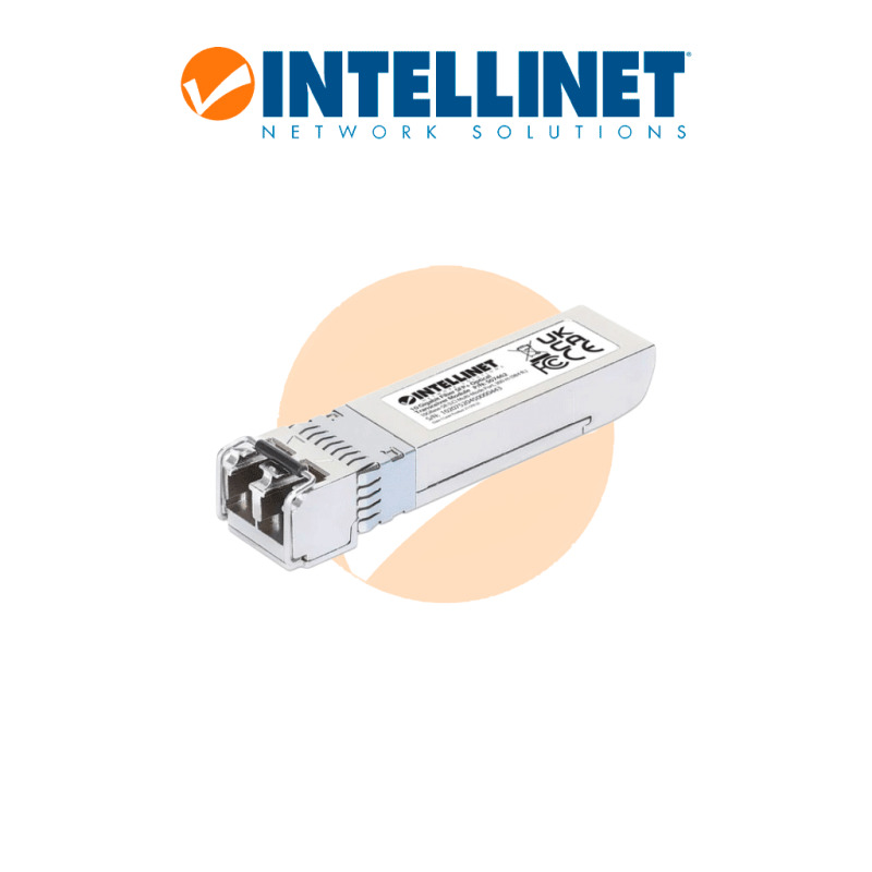 INTELLINET 507462 - Módulo Transceptor SFP+ 10 Gigabit de Fibra Óptica Puerto Multi-modo 10GBase-SR (LC), 300 m (984 ft.) image 2