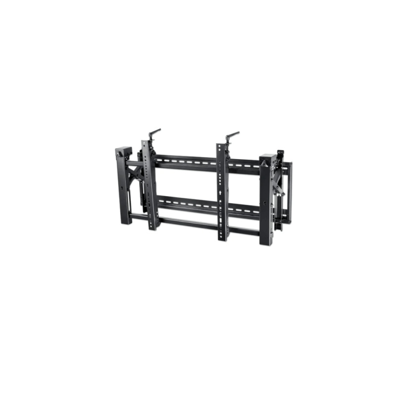 MANHATTAN 461719 - Soporte Premium de TV para Video Wall / Soporta una TV de 45" a 70" y hasta 70 kg (154 lbs.), con sistema desplegable para acceder a la parte trasera de la pantalla, negro image 3