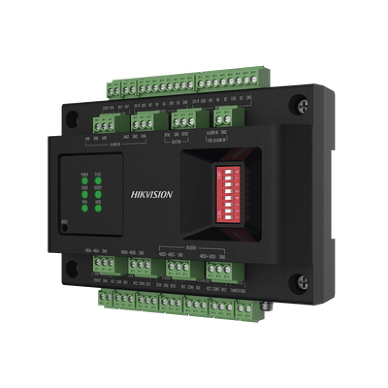 Expansor de 2 Puertas para Paneles de Control de Acceso DSK27 Series / Comunicación RS485 / 4 Entradas y 2 Salidas Auxiliares