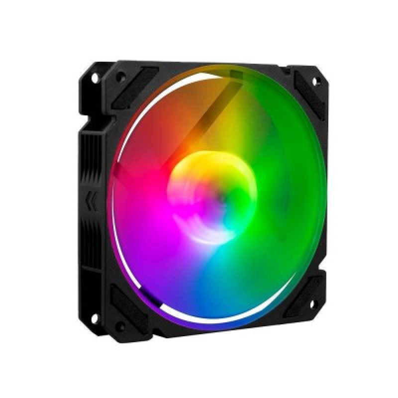 VENTILADOR DE AIRE BALAM RUSH EOLOX BLAZE EX70 / FLUJO DE AIRE 30.71 CFM / SILENCIOSO 221 DB / VELOCIDAD 1200 RPM / PINES 3 MACHO Y HEMBRA / AURA RGB / NEGRO / BR-938044 image 2