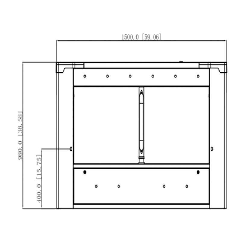 DAHUA DHI-ASGB611K-R - Swing Barrier (Barrera Medio Cuerpo) Derecha/ Servo Motor/ 12 Pares IR/ 20-60 Personas por Minuto/Apertura ajustabel 0.5s-1.6s/ Carril de 600mm/Exterior Protegido-Interior/ Compatible con DHI-ASGB610K-L y DHI-ASGB621K-D image 4