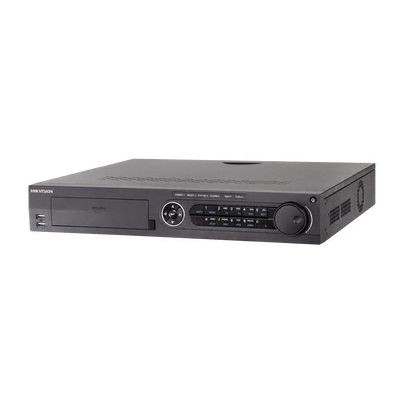 DVR 4K/8MP 16 Canales TurboHD   18 Canales IP / 4 Bahías de Disco Duro / Audio por Coaxitron / AcuSense / 16 Entradas de Alarma / 2 Salida de Video Independiente