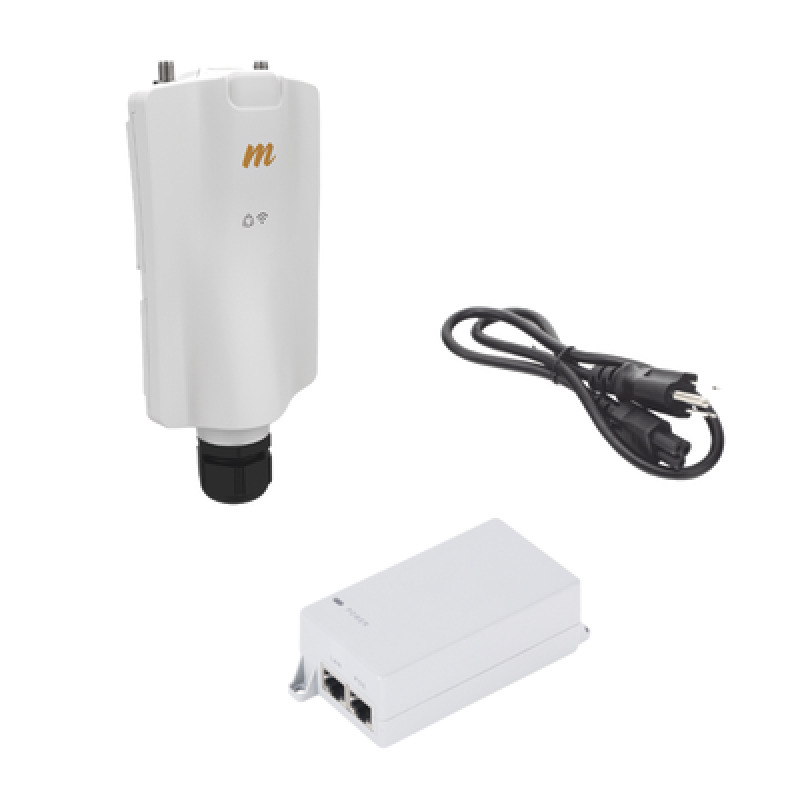 Kit de radio A5x 700 Mbps hasta 64 usuarios concurrentes  Monitoreo a travez de la nube incluye POE24V y cable de alimentación PCC53