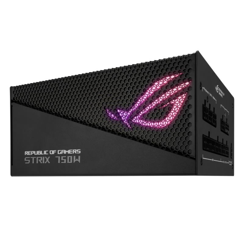 ASUS ROG STRIX 750W Gold Aura Edition unidad de fuente de alimentación 20+4 pin ATX ATX Negro image 4