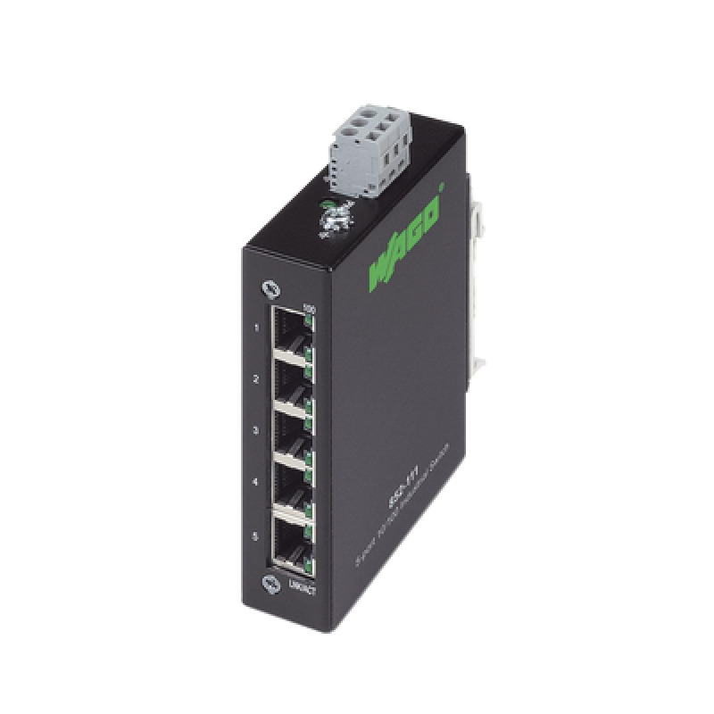 Industrial ECO Switch 5 puertos 100 BaseT Negro image 2