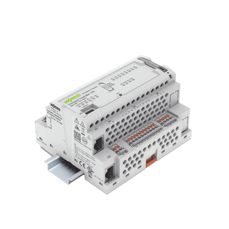 Controlador compacto 100 8DI 4DO 2AI 2NI1K/PT1K 1RS485 2 x ETHERNET SD