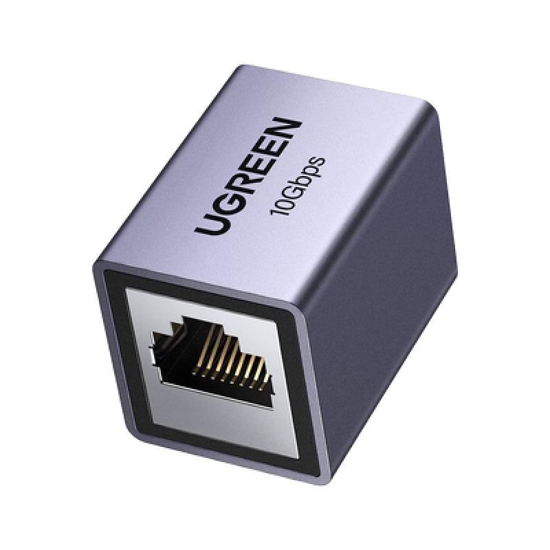 Acoplador STP Extensor de Cable Ethernet RJ45 | 10Gbps | Blindado | Compatibilidad con Cat8 Cat7 Cat6 Cat5e | Hasta 100 metros | Aleación de Aluminio image 2