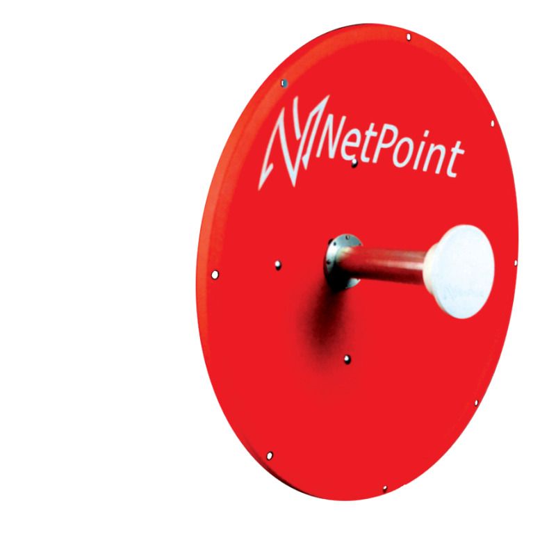 Antena altamente Direccional / 4 ft / 4964 GHz / Diseñada para ambientes salinos / Ganancia 37 dBi / SLANT de 45  y 90  / Incluye radomo jumper y montaje de acero inoxidable