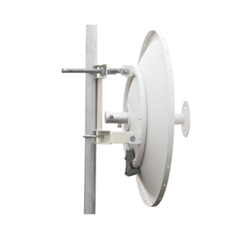 Antena direccional de 2ft 59 a 71 GHz Ganancia 30 dBi Conectores RPSMA Hembra Polarización doble incluye montaje para torre o mástil image 3