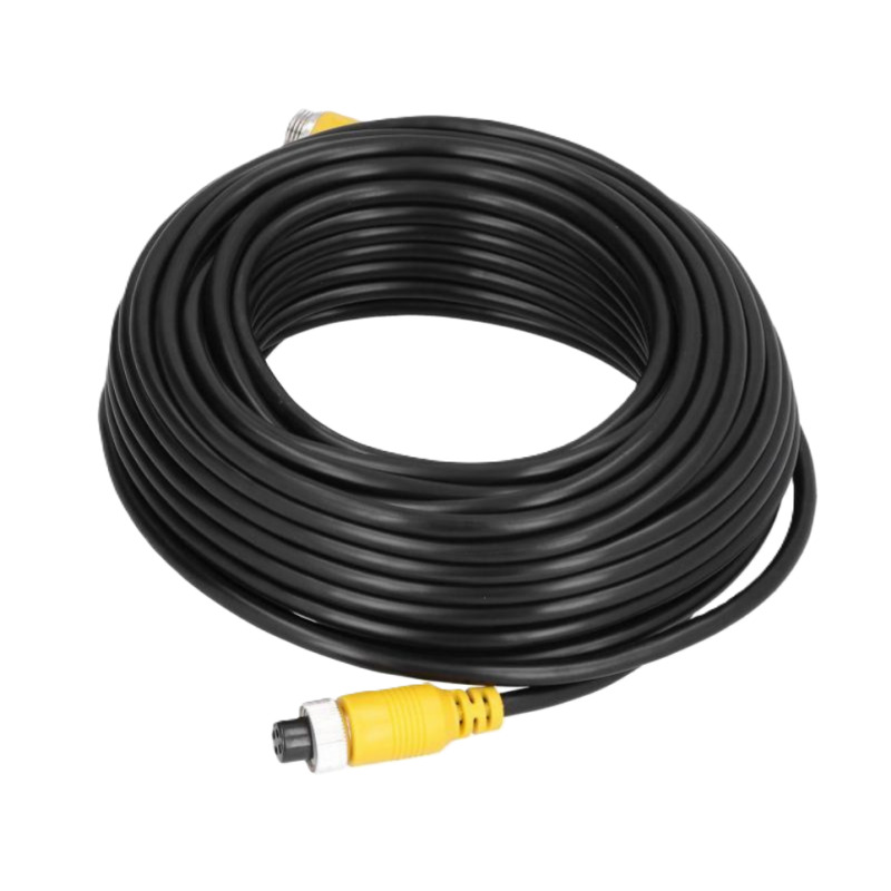 Cable extensor con conector tipo aviación de 7m solo para soluciones de videovigilancia móvil XMR