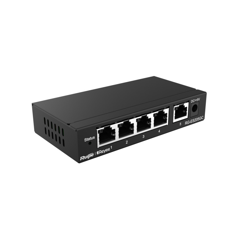 Switch Administrable con 5 puertos Gigabit gestión gratuita desde la nube