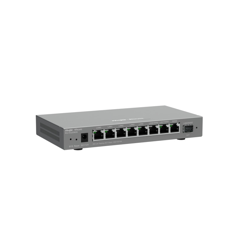 Router Balanceador con Función SDWAN 8 puertos gigabit y 1 puerto SFP soporta 4x WAN configurables hasta 200 clientes image 5