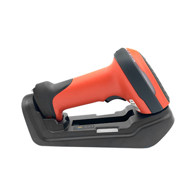 LECTOR DE CODIGO DE BARRAS INDUSTRIAL 3NSTAR SC610BT, NEGRO Y NARANJA, INALAMBRICO, LASER, USB, USB VIRTUAL COM, BLUETOOTH, 1D, 2D, 60 CUADROS POR SEGUNDO image 2