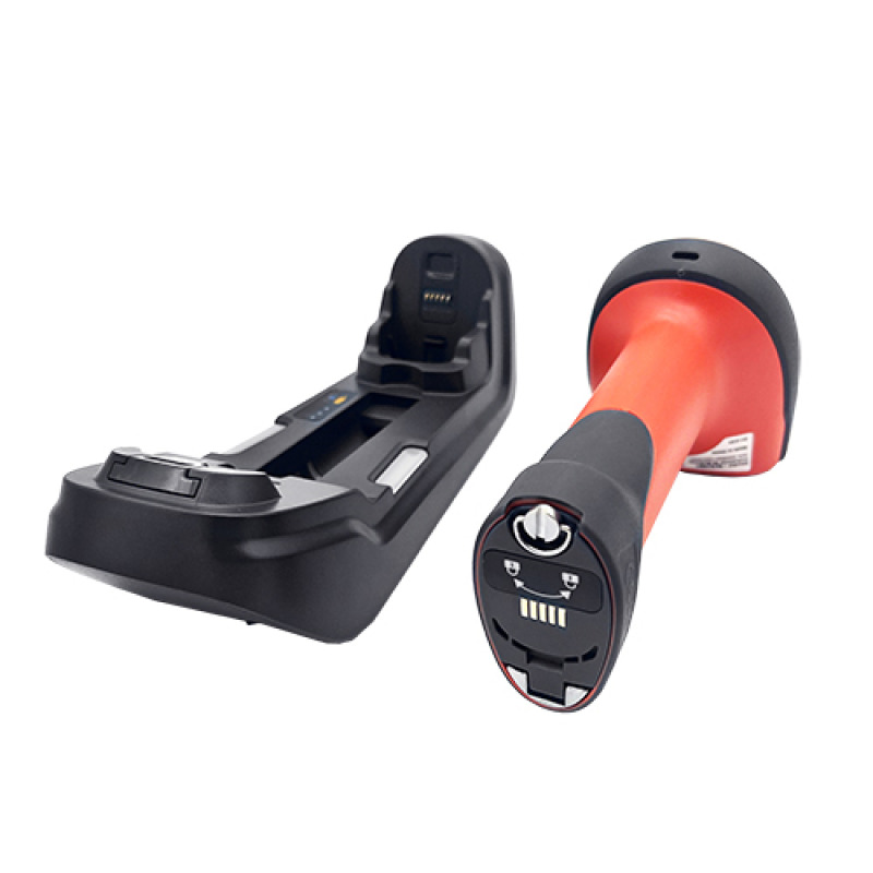 LECTOR DE CODIGO DE BARRAS INDUSTRIAL 3NSTAR SC610BT, NEGRO Y NARANJA, INALAMBRICO, LASER, USB, USB VIRTUAL COM, BLUETOOTH, 1D, 2D, 60 CUADROS POR SEGUNDO image 9