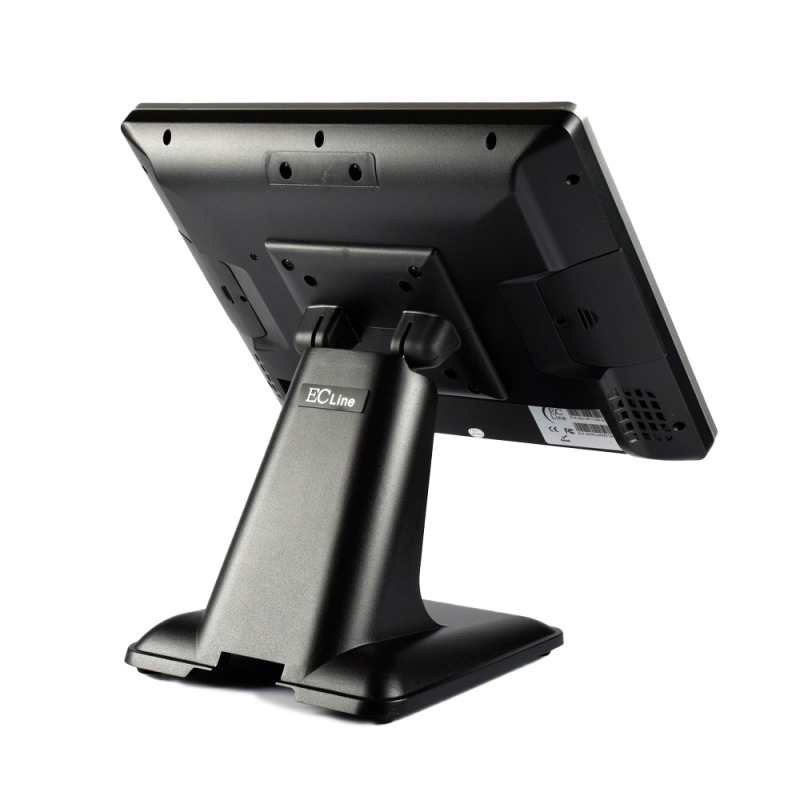 TERMINAL PUNTO DE VENTA EC LINE EC-VP-1100-256-WIN, AIO TOUCH, NEGRO, 15 PULGADAS, WIN 10 OIT ENTERPRISE, CELERON J6412, RAM 8 GB, 256 GB SSD, 4 USB, ETHERNET, SERIAL, RJ11 image 3